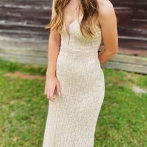 Women’s Prom Dress; full length, Camille La Vie, Size 2